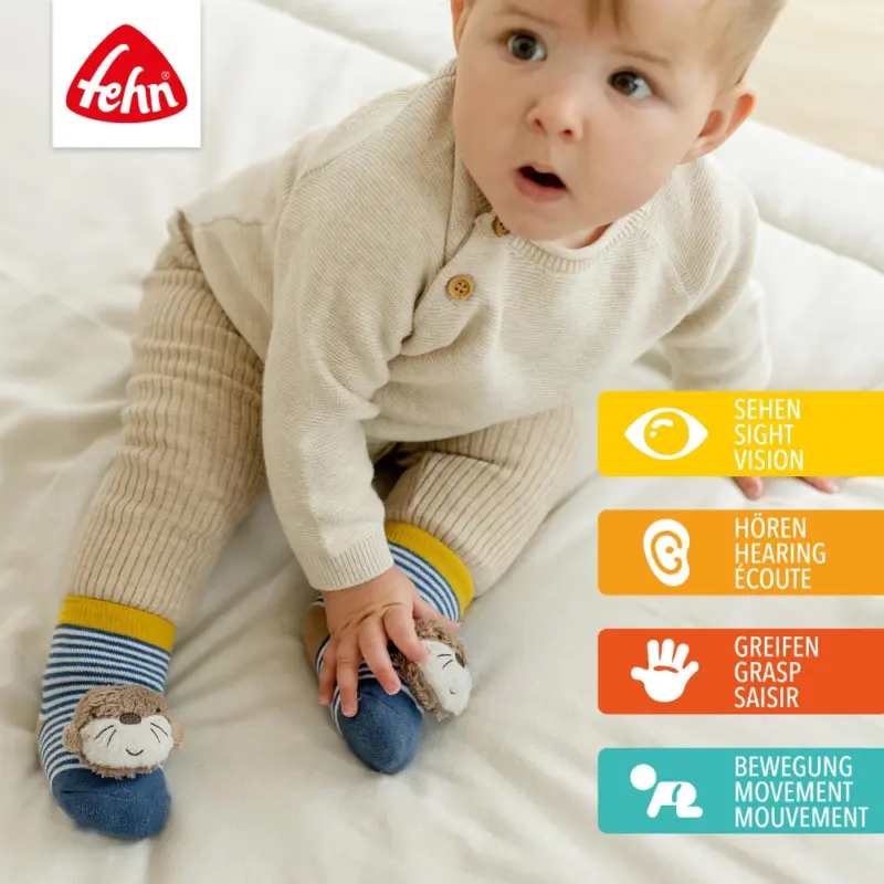 Zeķes ar grabulīšiem Fehn Otter Brown ieguvumi