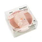 Bērnu trauku komplekts Done by Deer Foodie Playground Powder iepakojums