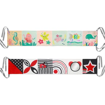 Divpusēja sensorā grāmatiņa Under the sea Babyono 1563 kopskats