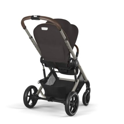 pastaigu rati cybex balios s lux chocolate brown no aizmugures