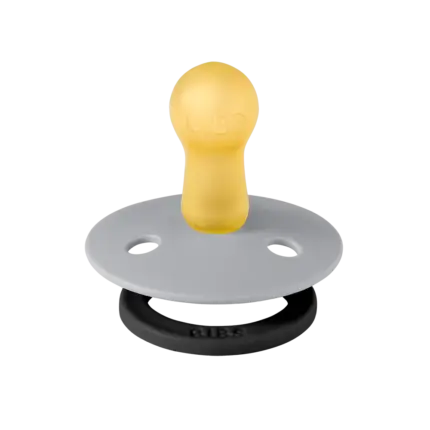 BIBS Studio Fusion apaļais knupītis Cloud/Iron