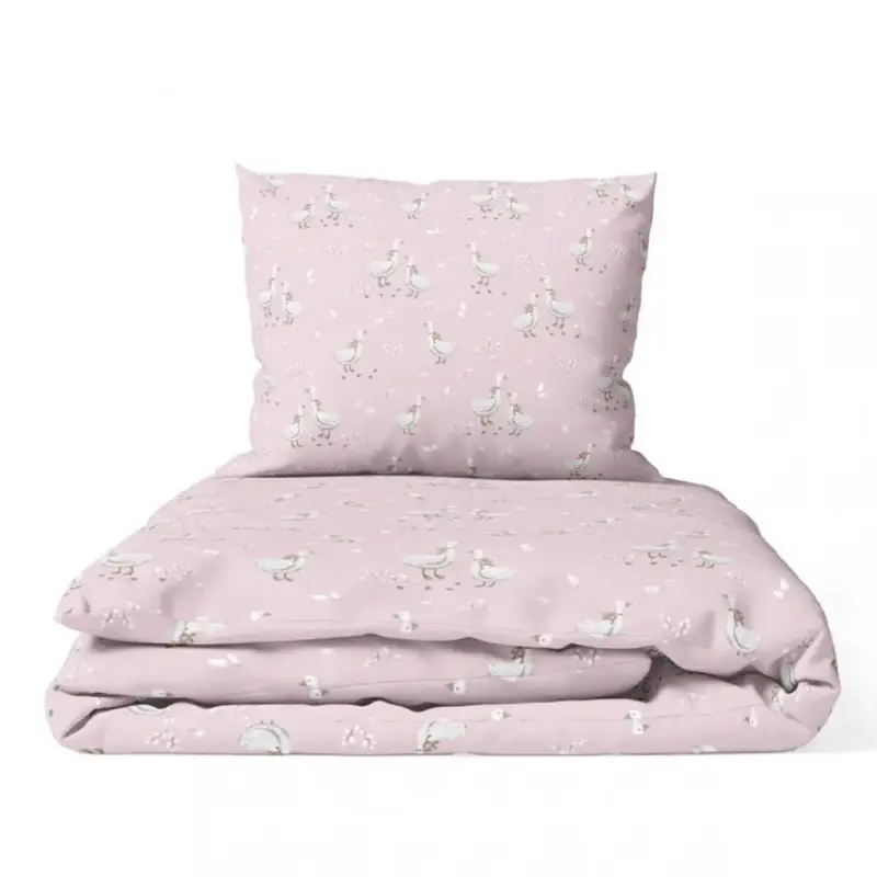 Gultas veļas komplekts 2 daļas, Ankras Pink Geese