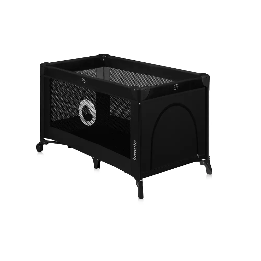 Ceļojuma gultiņa Lionelo STEFI, Black carbon Ceļojuma gultiņa Lionelo STEFI, Black carbon