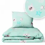 Gultas veļas komplekts 2 daļas, Ankras Bear Mint