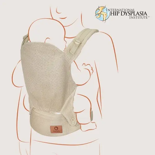 Ergosoma Lionelo Margareet Air Beige bērna pozīcija