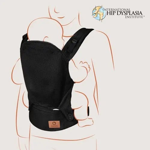 Ergosoma Lionelo Margareet Air Black bērna pozīcija