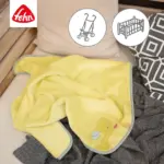 Sedziņa Fehn Dino yellow 100x75 cm pielietojums