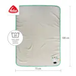 Sedziņa Fehn Zebra grey 100x75 cm izmēri