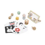 PolarB koka rotaļlietu komplekts Grow with Me 0–6 mēneši kopskats