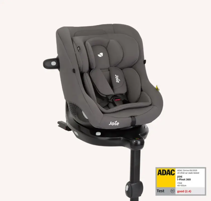 joie i-pivot 360 autokrēsls adac tests