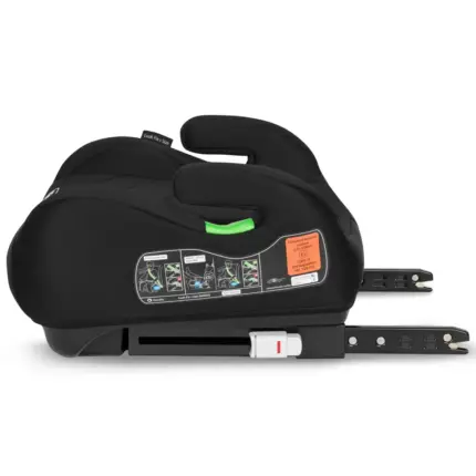 paliktnis bērniem automašīnai lionelo luuk fix black carbon skats no sāna