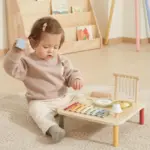 PolarB muzikālais galdiņš bērns rotaļājas ar galdiņu