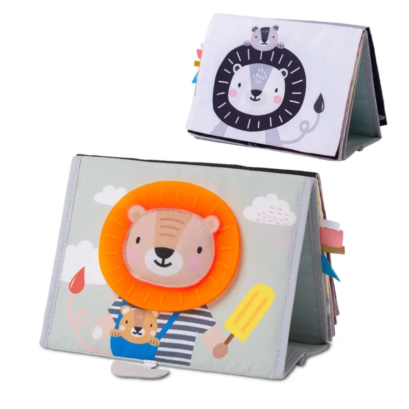 Taf Toys mīkstā grāmatiņa Savannah detalizēti