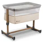 zīdaiņu gultiņa Lionelo Leonie Beige sand kopskats