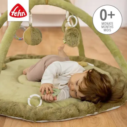 Fehn 3D aktivitāšu paklājs Chameleon ar mazuli