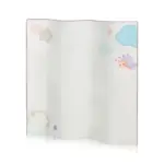 bērnu manēža lionelo mille plus grey beige matracis