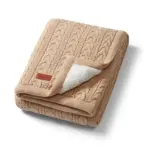Kokvilnas plediņš ar siltinājumu Babyono 1657 Beige kopskats