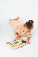 Taf Toys attīstošā rotaļlieta Snap and Learn ar meiteni