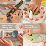 Taf Toys attīstošā rotaļlieta Snap and Learn detalizēti 1