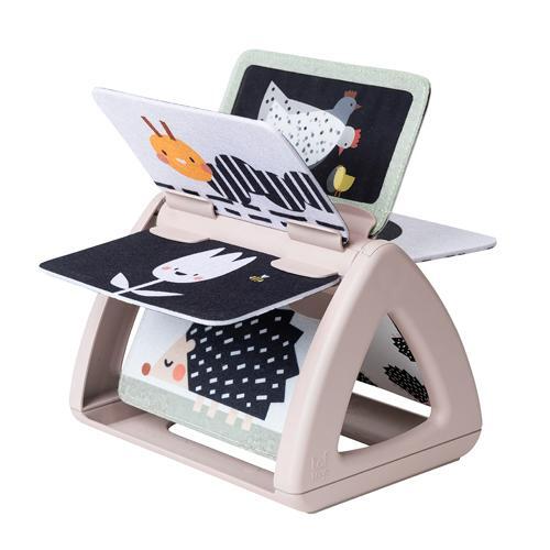 taf-toys-gramatina-black-white-spinning-Book-kopskats Taf toys grāmatiņa Black-White Spinning Book kopskats