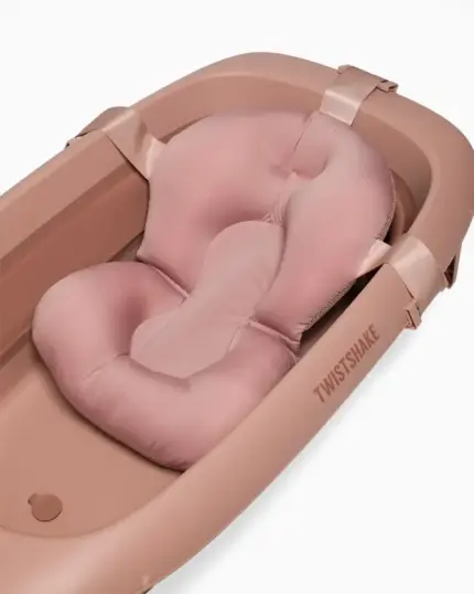 twistshake saliekamā vanniņa faded pink skats no augšas
