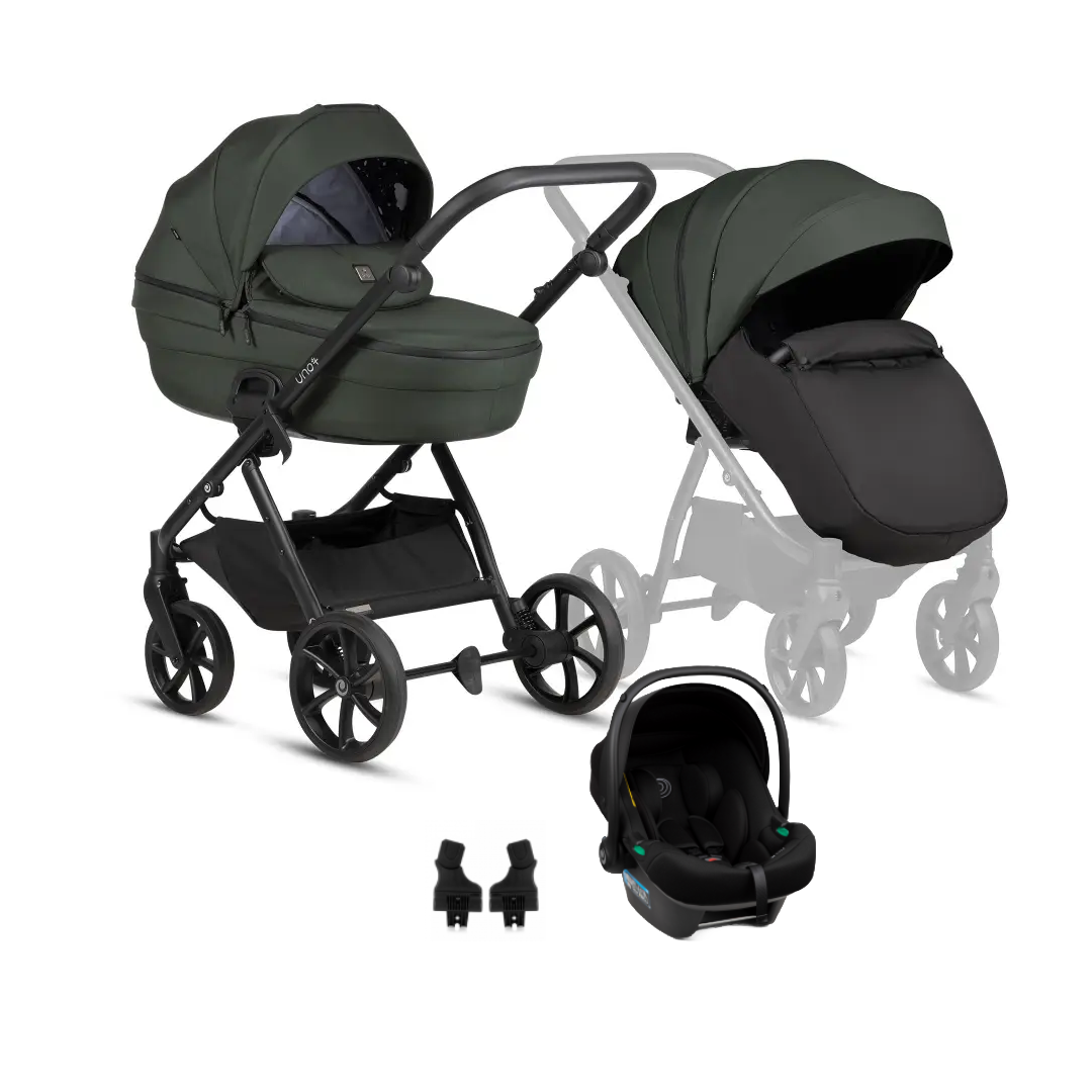 bernu-rati-3-in-1-tutis-uno-6-plus-144-pistaccio-kopskats bērnu rati 3 in 1 Tutis Uno 6 Plus Essential 144 pistaccio kopskats