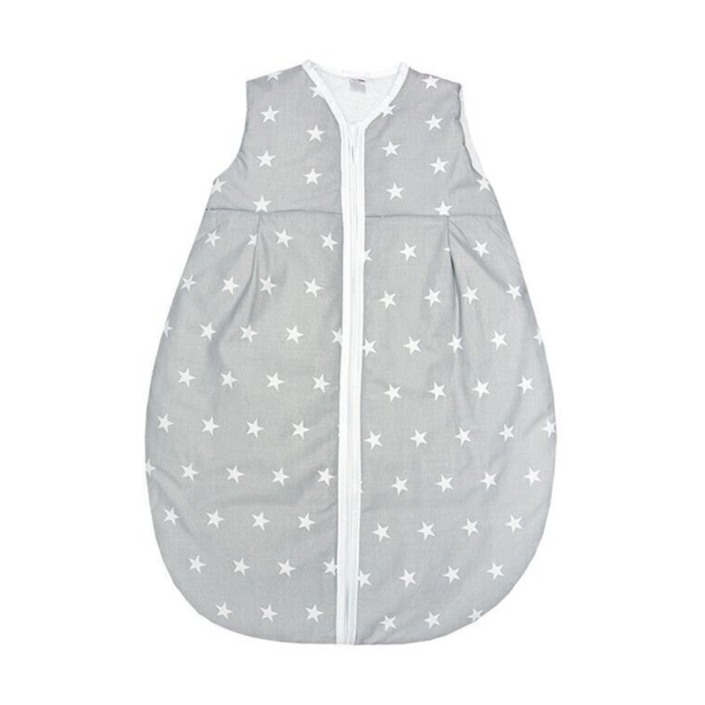 ankras-gulammaiss-68-74-stars-midi-grey Zīdaiņu guļammaiss Ankras 68–74 cm – Stars Midi Grey