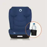 Autokrēsls Lionelo Neal i-size blue navy krūzītes turētājs