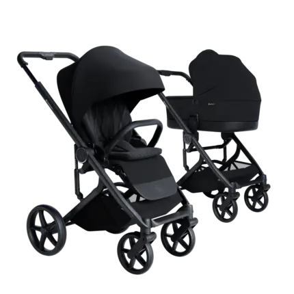 Bērnu rati 2 in 1 Avionaut Sirius Black kopskats