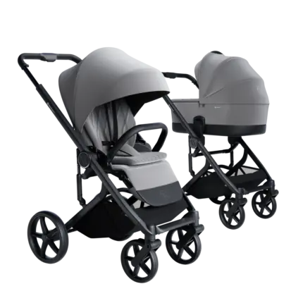 Bērnu rati 2 in 1 Avionaut Sirius grey kopskats