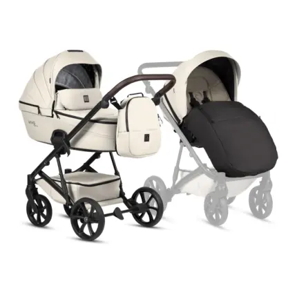 Bērnu rati 2 in 1 Tutis Viva 6 Plus Leather kopskats