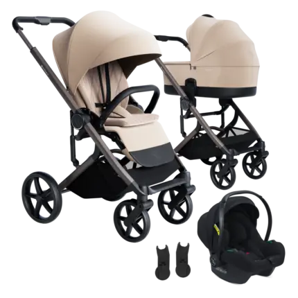 Bērnu rati 3 in 1 Avionaut Sirius Beige kopskats