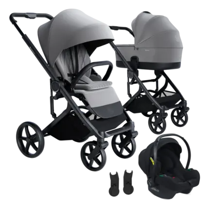 Bērnu rati 3 in 1 Avionaut Sirius Grey kopskats