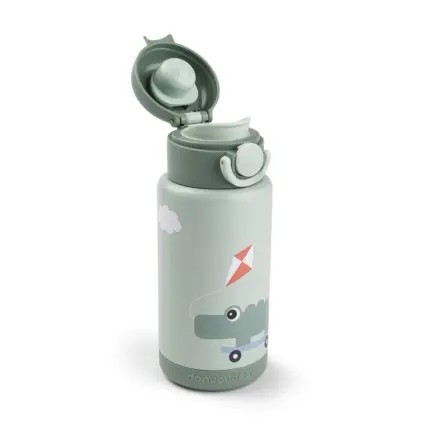 Termoss bērniem Done by Deer Playground Green atvērts vāciņš