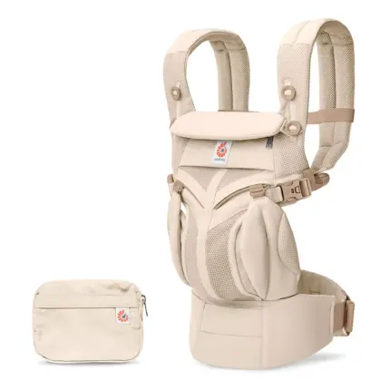 Ergosoma Ergobaby Omni Classic mesh natural beige kopskats