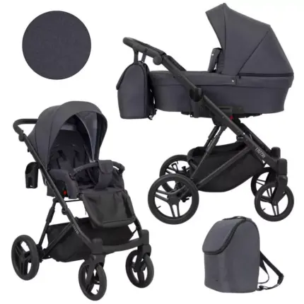 bērnu rati Kunert Lazzio anthracite 2in1