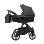bērnu rati Kunert Lazzio black eco kulba no sana