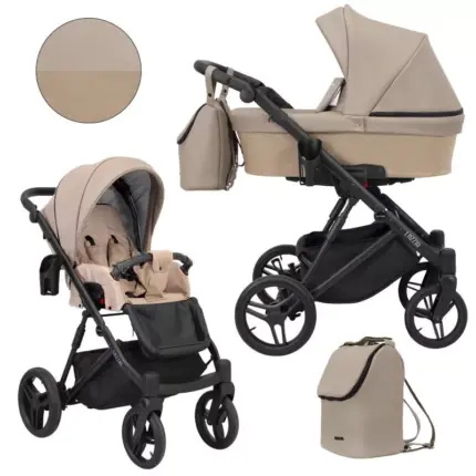 bērnu rati Kunert Lazzio cappucino eco 2in1