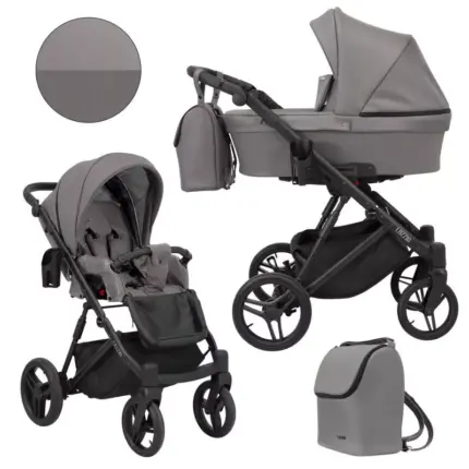 bērnu rati Kunert Lazzio graphite eco 2in1