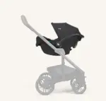 autokrēsls Joie i-snug 2 raven uz ratiem