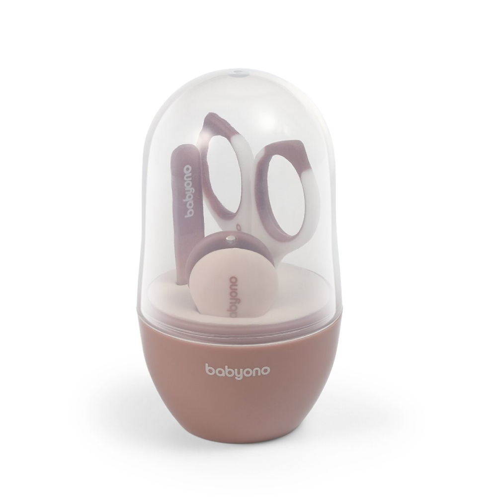 bernu-nagu-kopsanas-komplekts-babyono-398-04-beige Bērnu nagu kopšanas komplekts Babyono 398/04 - Beige
