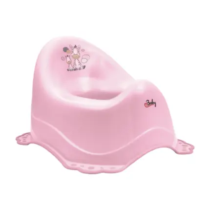 Bērnu podiņš Maltex Zebra - Pink