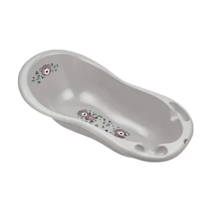 Bērnu vanniņa Maltex Bear 100 cm - Grey