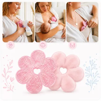Gēla krūšu kompreses Babyono 1666 Hot & Cold 2 gab. lifestyle