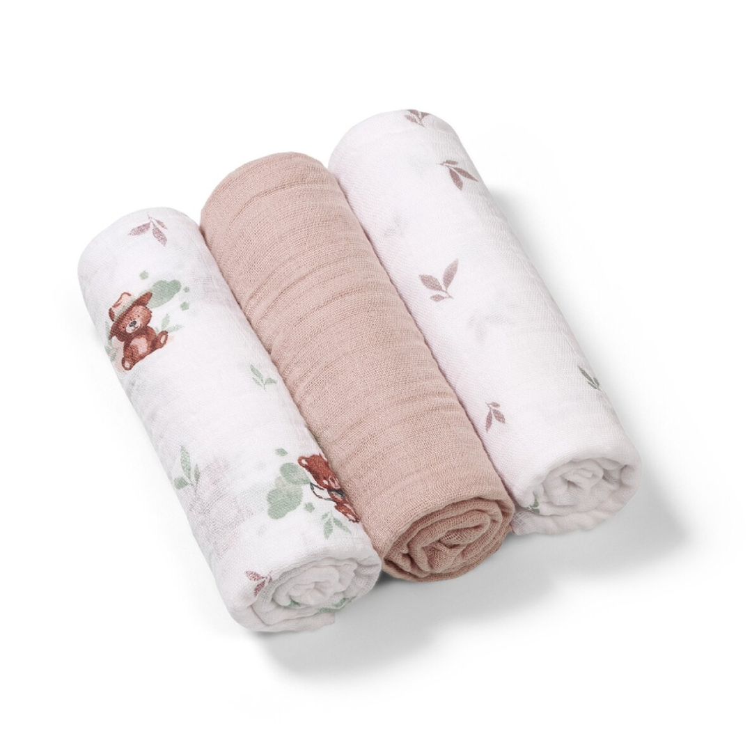 muslina-autini-babyono-70x70-beige-348-14 Muslīna autiņi BabyOno 70×70 cm, 3 gab. – Beige 348/14