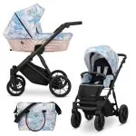 Bērnu rati 2in1 IVENTO nr. 03 pastel grass