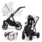 Bērnu rati 2in1 IVENTO nr. 04 delicate flowers