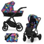 Bērnu rati 2in1 IVENTO nr. 05 colors impresion