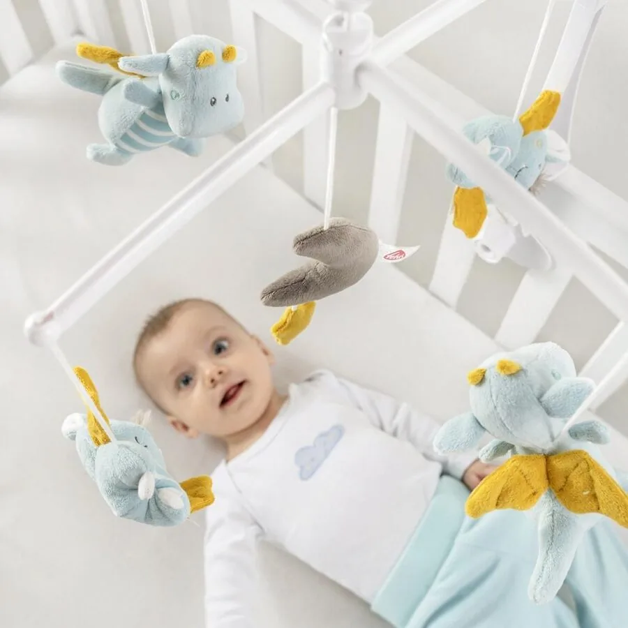 Muzikālais karuselis ar Mocarta šūpuļdziesmu Little Castle, 065084, Fehn - Image 2