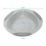 Šķīvis ar piesūcekni, BabyOno, 1062/03, grey - Image 4
